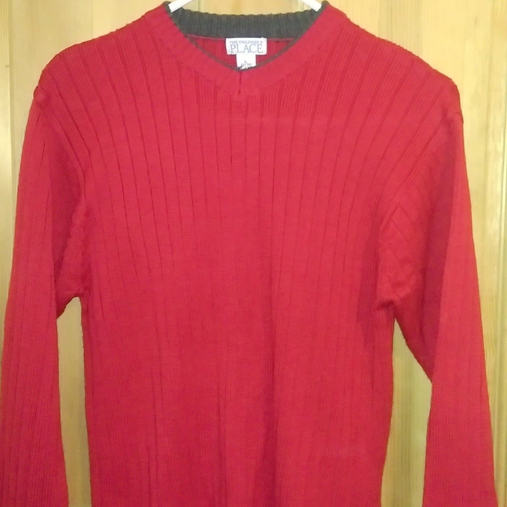 Boys Sweater The Childrens Place Red Large